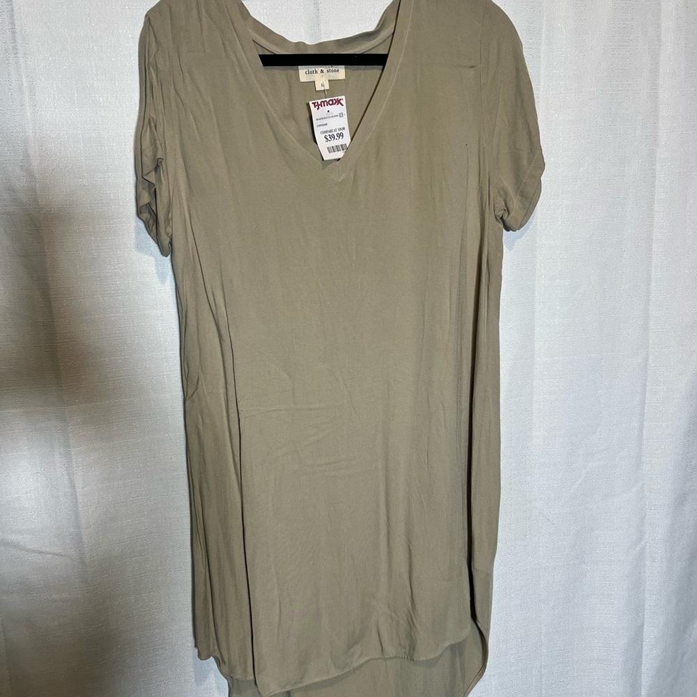 NWT Cloth & Stone‎ women dress- Large - Picture 2 of 8